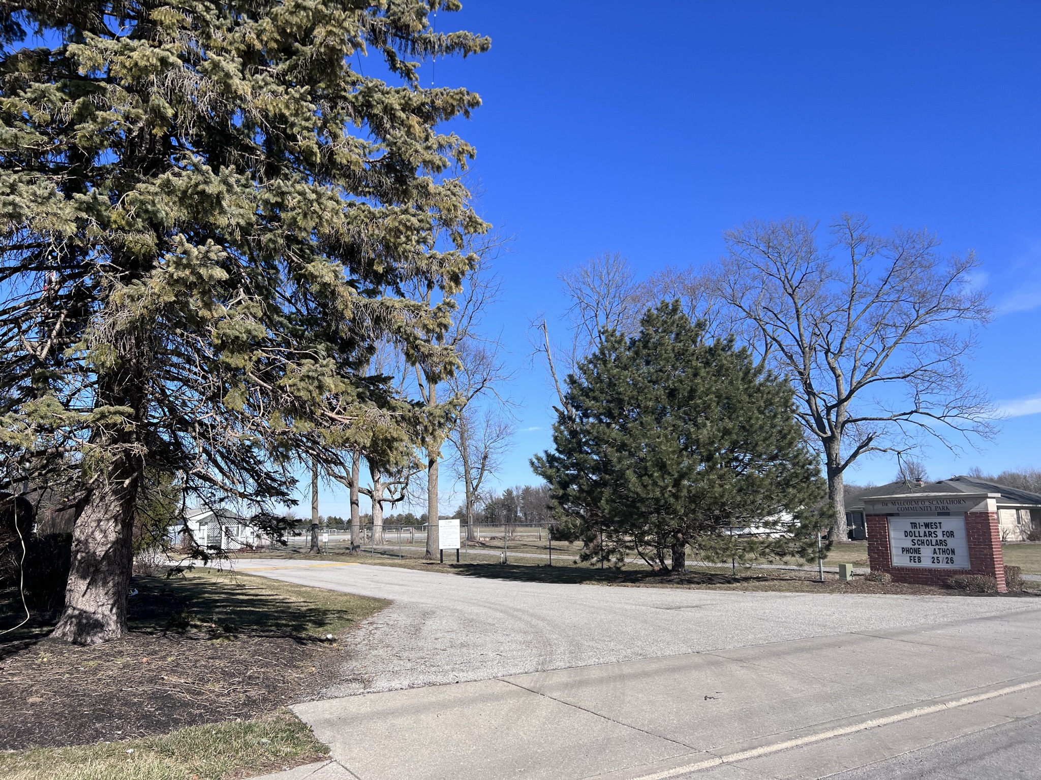 Scamahorn Park Entrance | Pittsboro Indiana